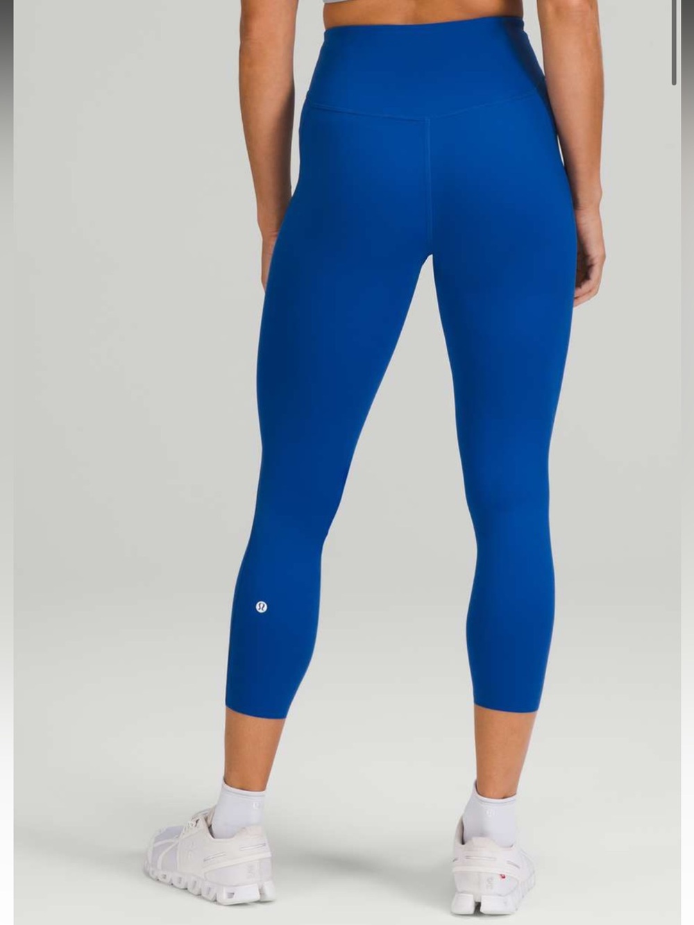 Lululemon Base Pace High-Rise leggings Cropped 23" Symphony Blue royal cobalt